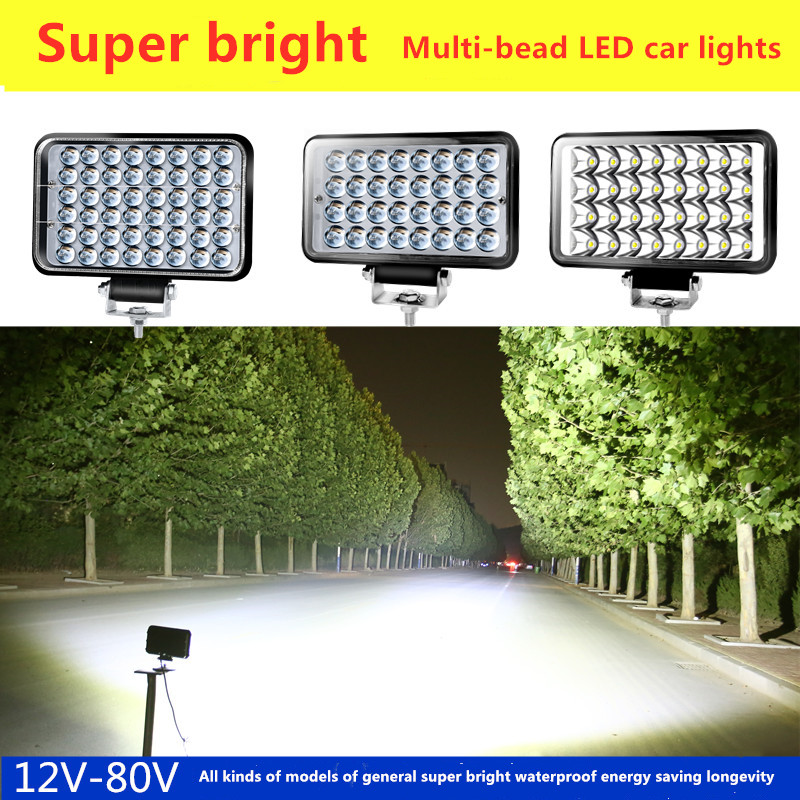 1Pc 12V-80V オートバイ電気自動車 Led ヘッドライトワークライト超高輝度三輪車ランプグレア四輪車スポットライト