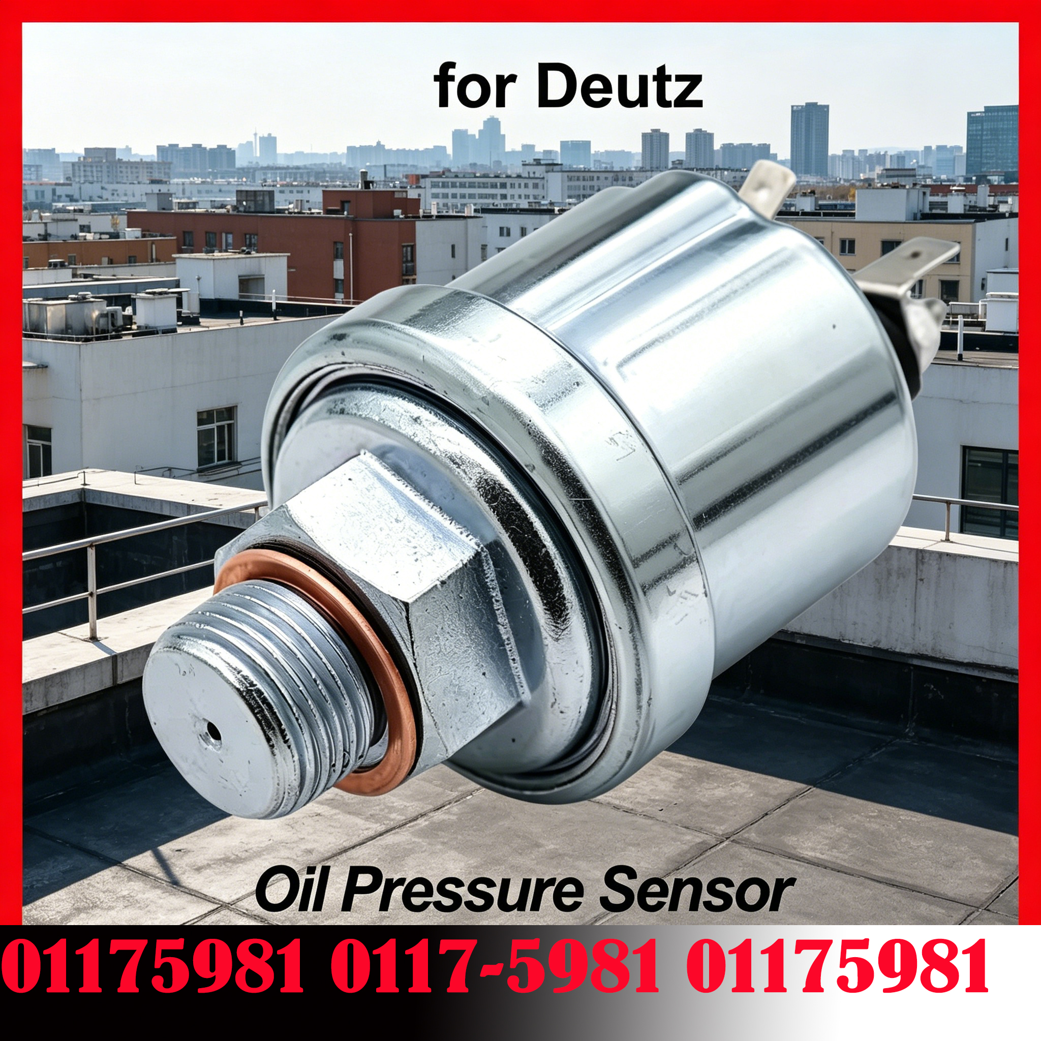 0-5bar 油圧センサー 0117 5981 01175981 0117-5981 Deutz 2011 1011 914 913 912 513 413 エンジン F10L513 BA6M816 BF6M1015
