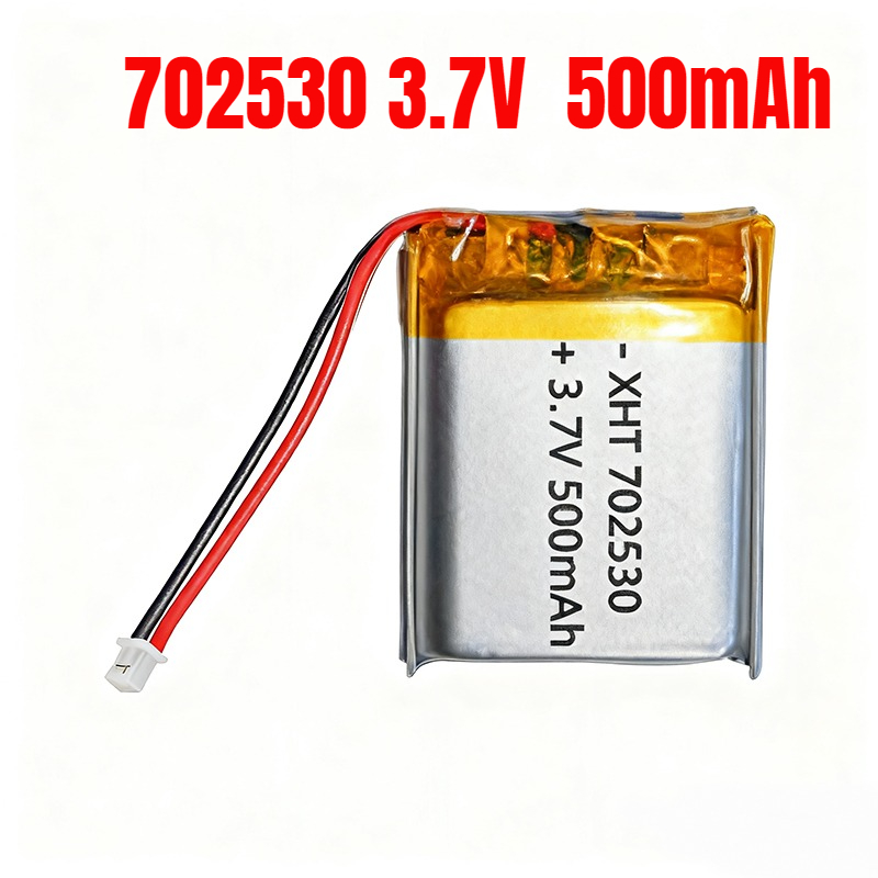 702530 3.7V リチウム電池リポバッテリー 500mAh リポ充電式リチウムポリマー電池電子カメラ美容機器用