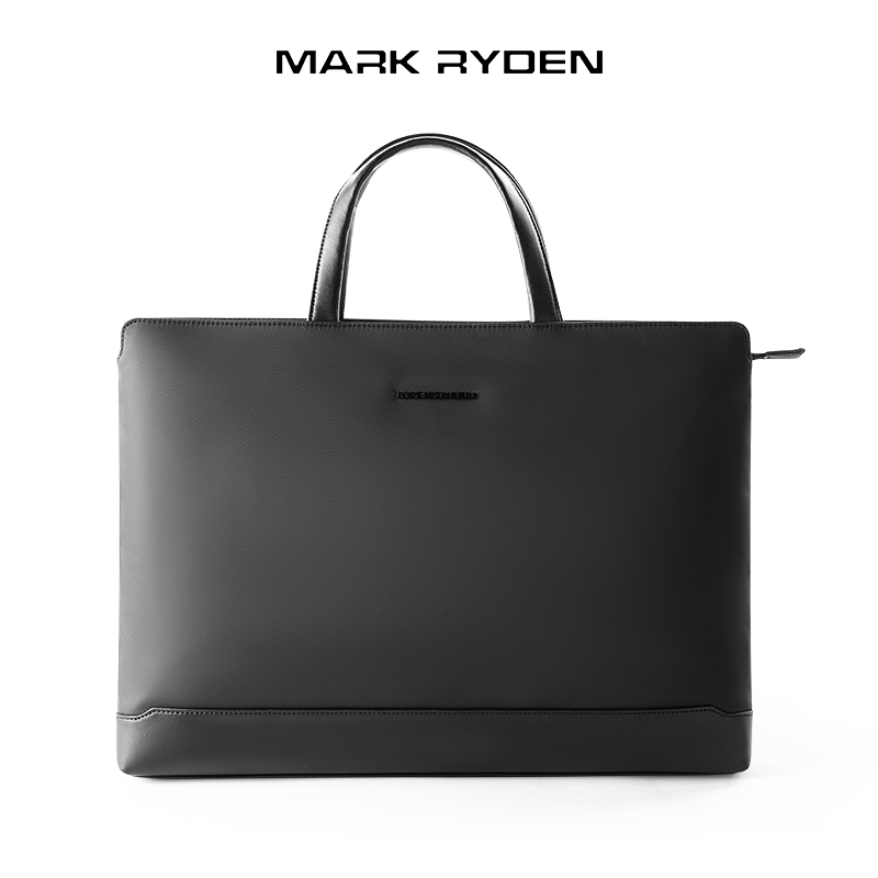 MARK RYDEN 15.6インチ オックスフォード ラップトップ ブリーフケース 防水 軽量 ビジネス トートバッグ 日常使用