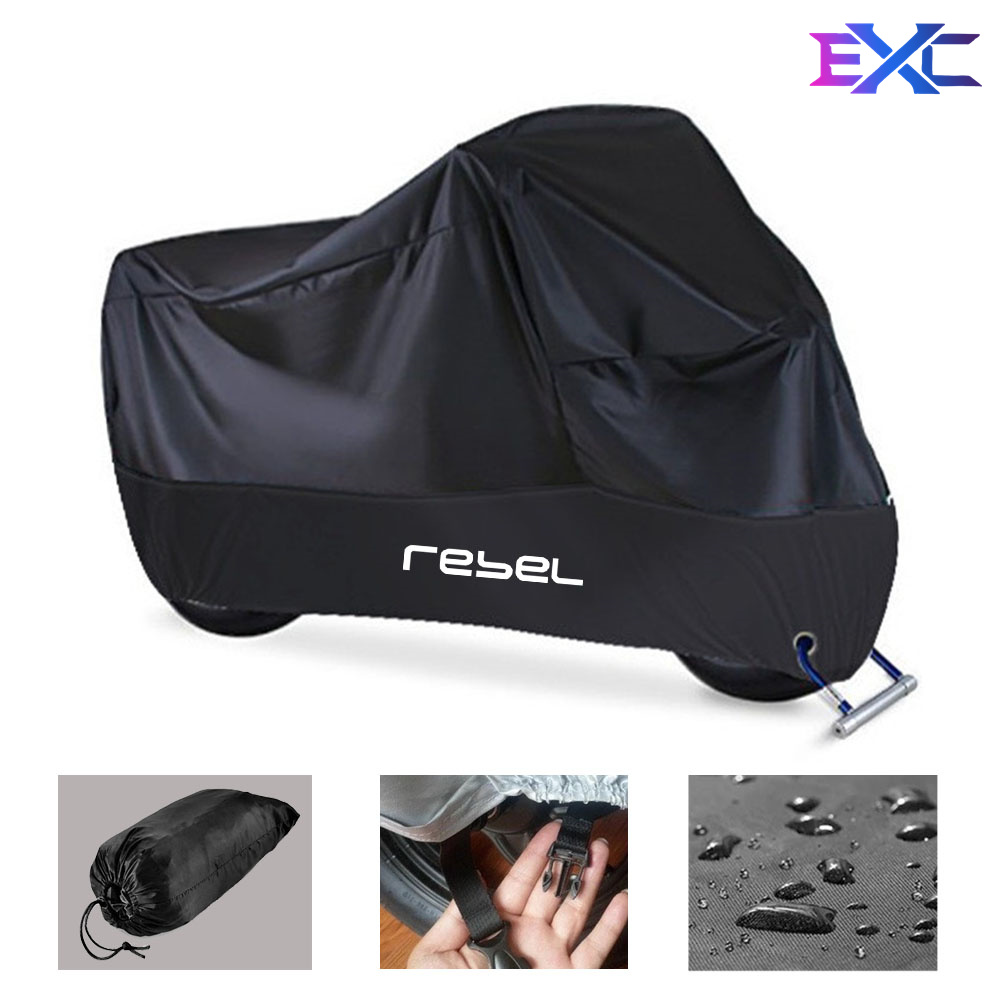 ホンダ反乱 CMX 300 500 1100 CMX300 CMX 防水オートバイカバー屋外 Uv 保護防塵レインカバーアクセサリー