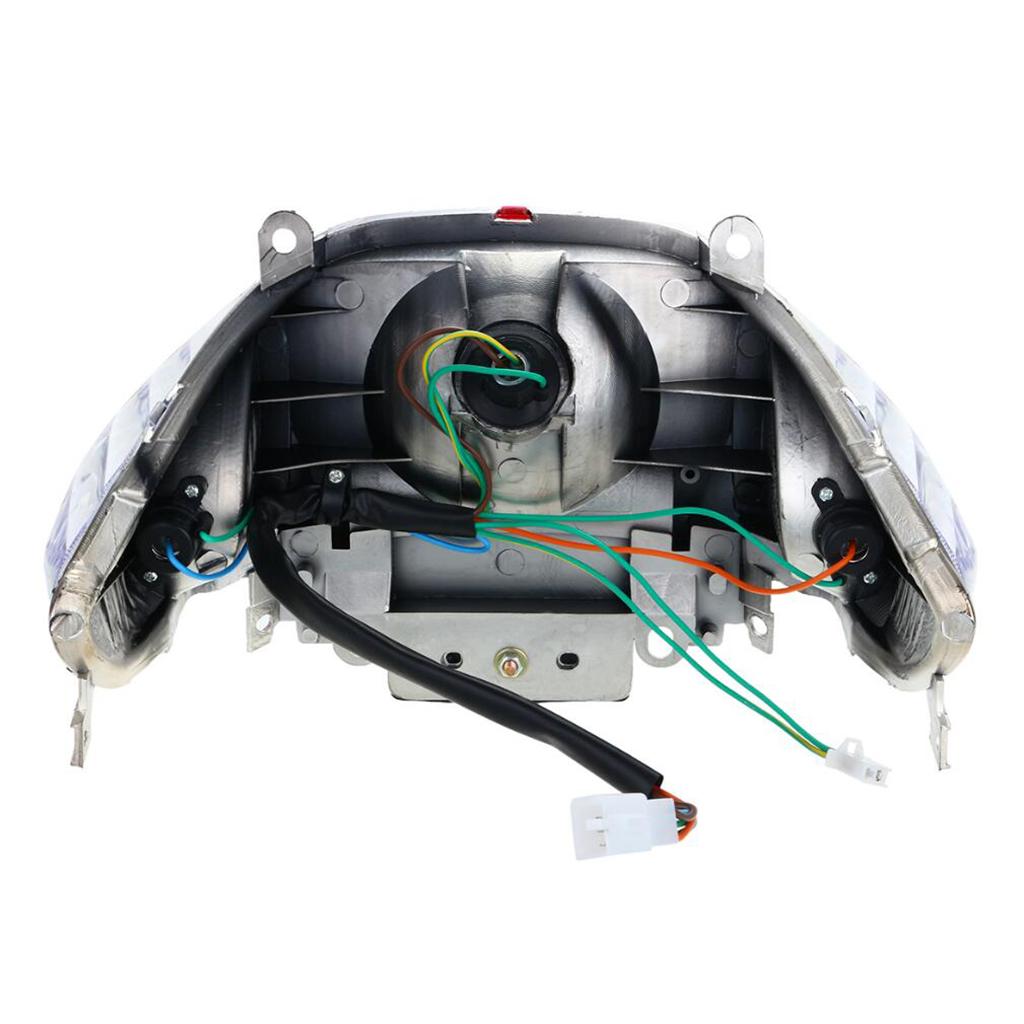 ユニバーサルリアテールランプ LED ウインカーライトアセンブリオートバイ 49cc 50cc Gy6 スクーター簡単インストール