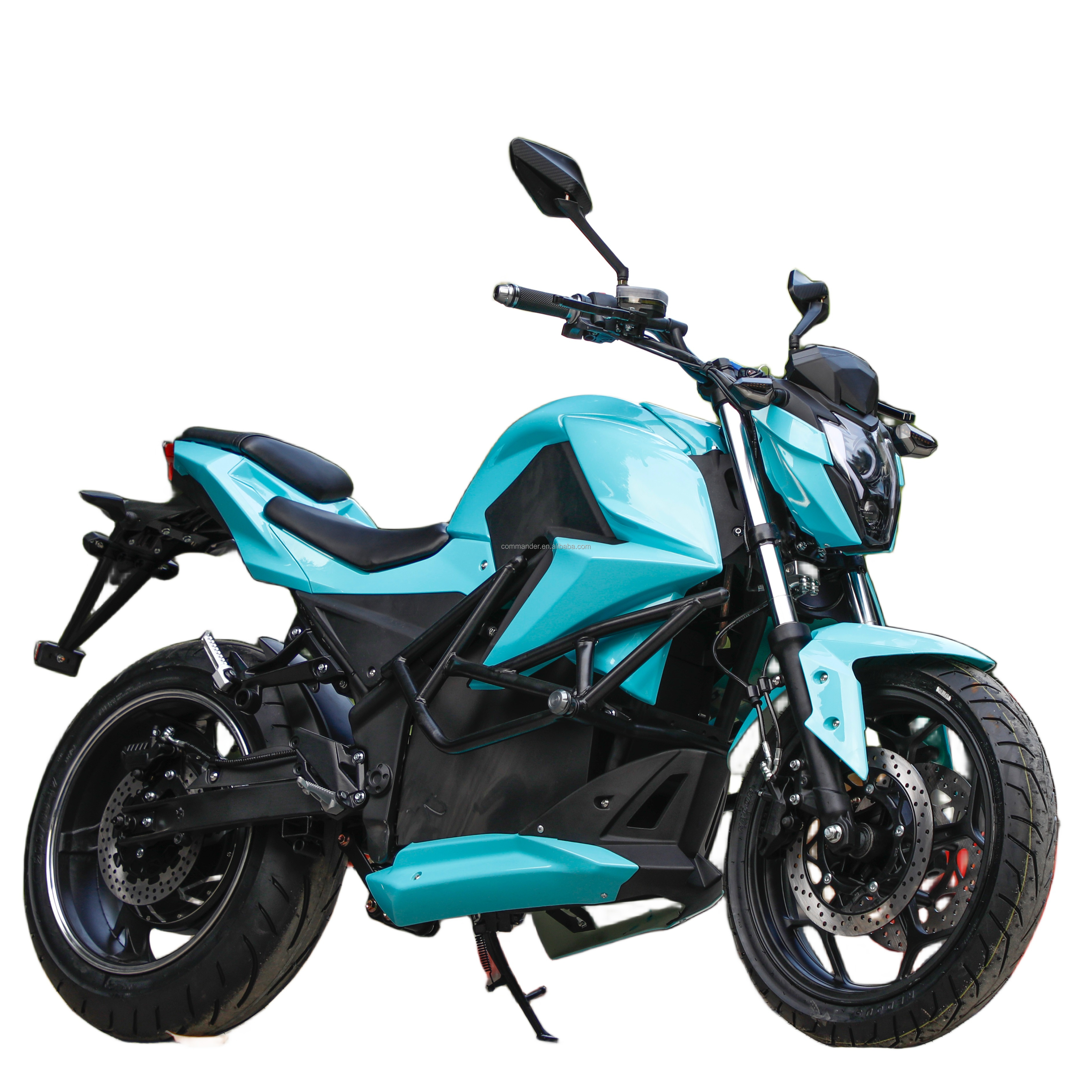 熱い販売の 72v 大人の電動バイクの最高速度 100km/h