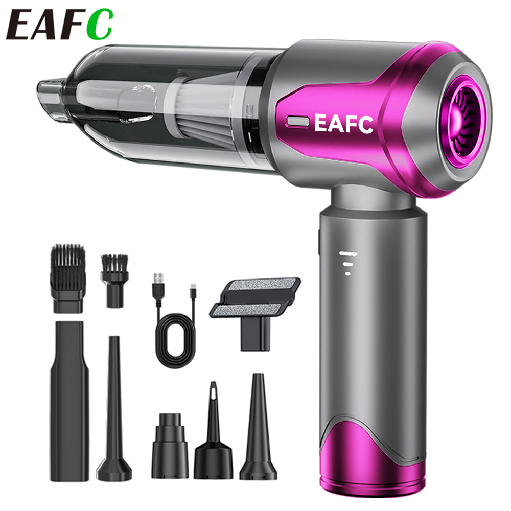 EAFC 16000PA 車用掃除機ハンドヘルド掃除機ポータブルコードレス圧縮空気ダスター送風機車ホームオフィスペット