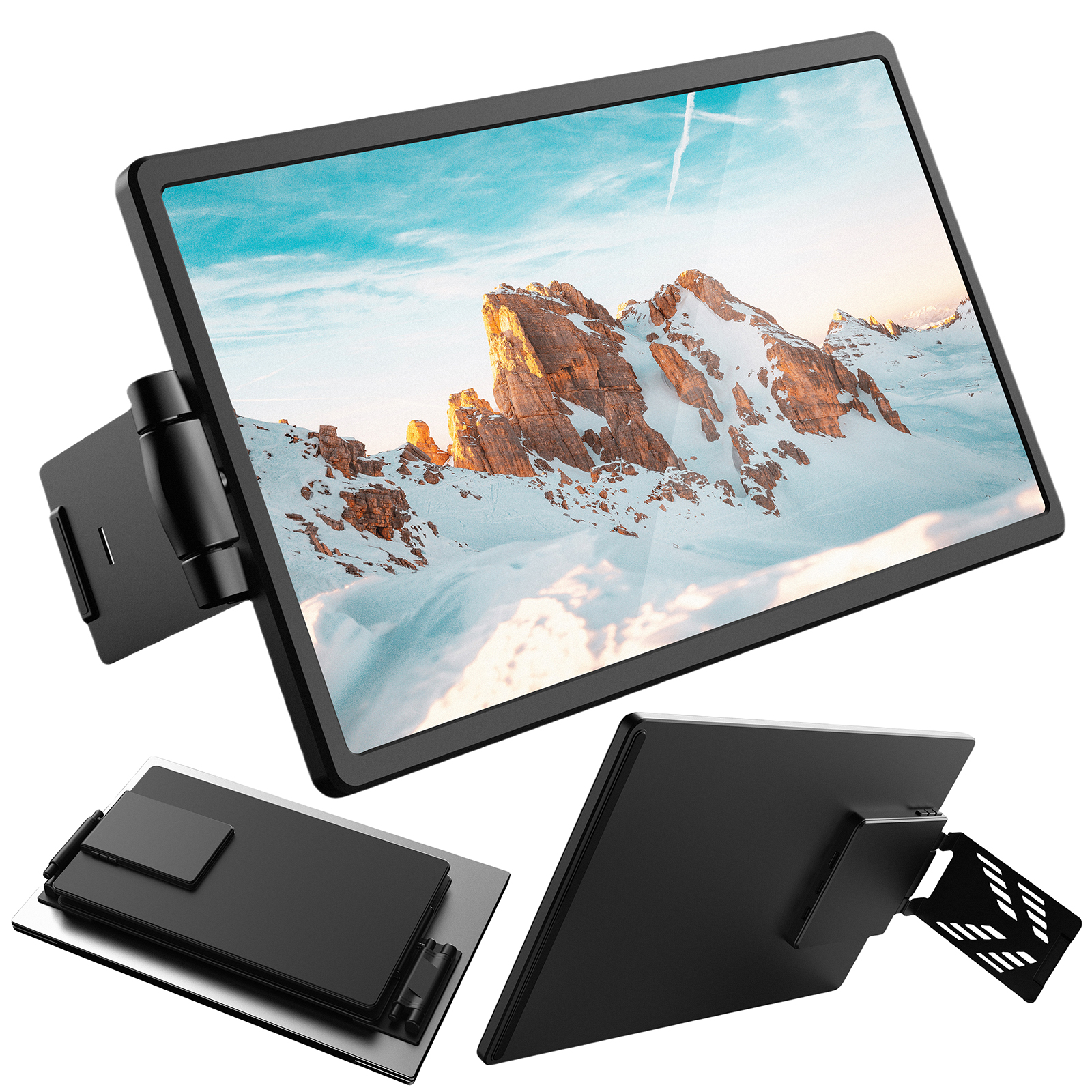 13.3 インチポータブルモニター 1920x1080p 拡張ディスプレイ IPS LCD パネル回転可能なエクステンダースクリーンノートブックラップトップアクセサリー用