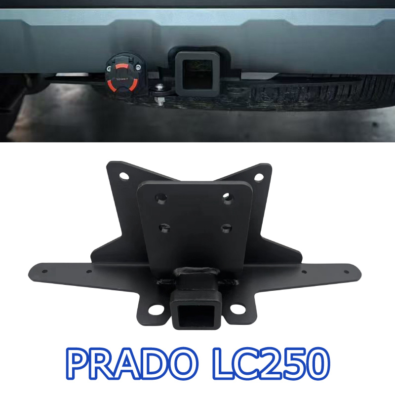 トヨタプラド LC250 トレーラーフック角口ベーストレーラーアームローグフック U 字リングオフロードトレーラーバー修正