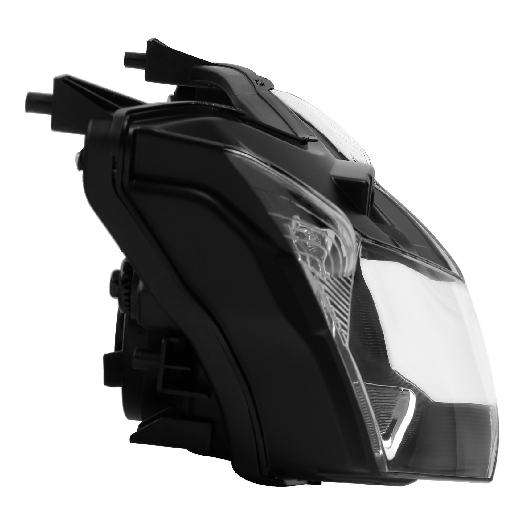 オートバイクリアヘッドライトアセンブリカワサキ Z1000 ZRT00B 2007-2009 Z750 ZR750L 2007-2010