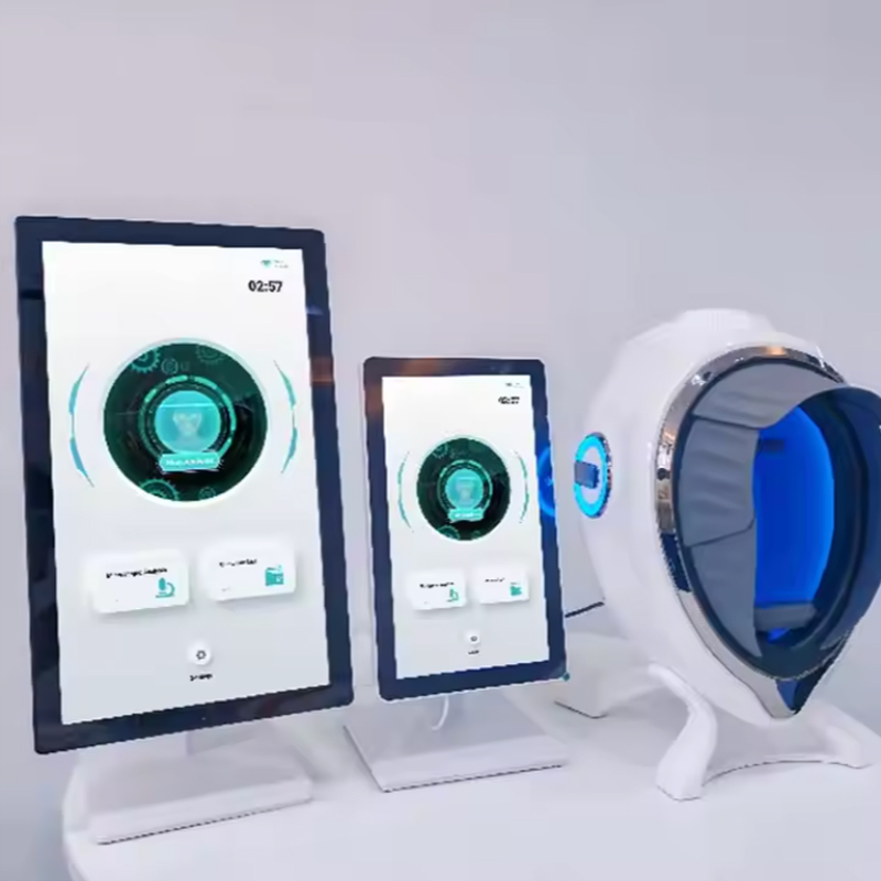 ポータブル 3d 肌分析機顔の Uv 液晶 Wifi スキンランプスキャンスキンアナライザーマシン顔分析機