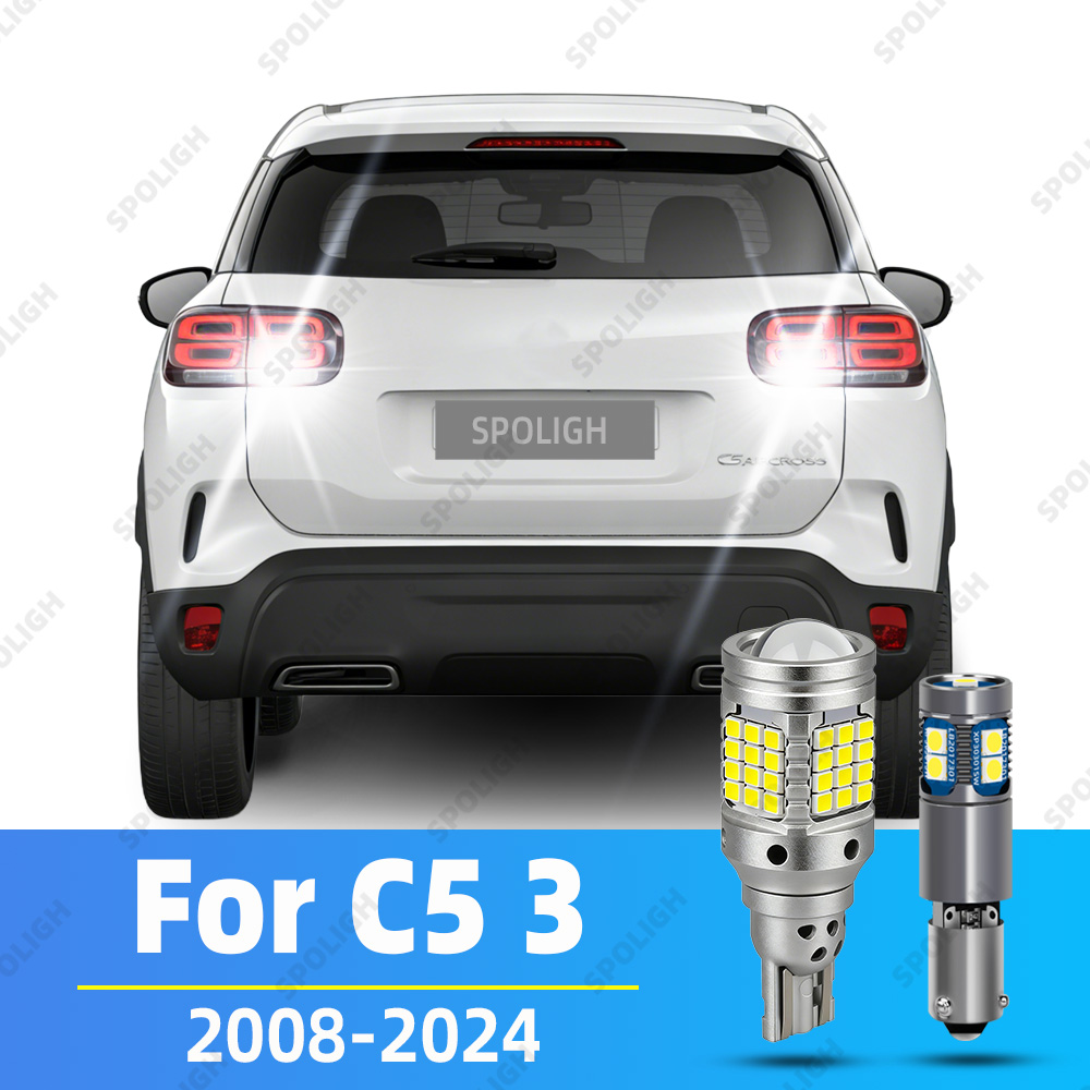 シトロエン C5 3 エステート Aircross LED リバースライト車逆転ランプバックアップ LED バックアップ電球 2008-2021 2022 2023 2024 2025