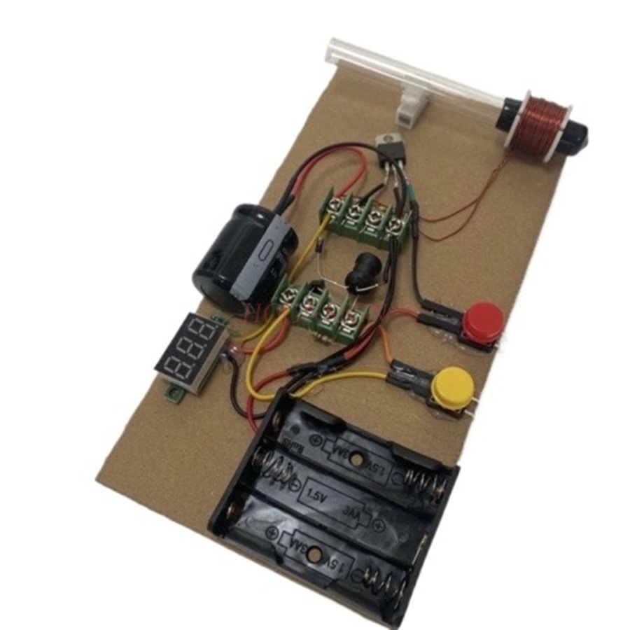 本発明 電磁砲技術製作技術学生技術物理回路実験DIY