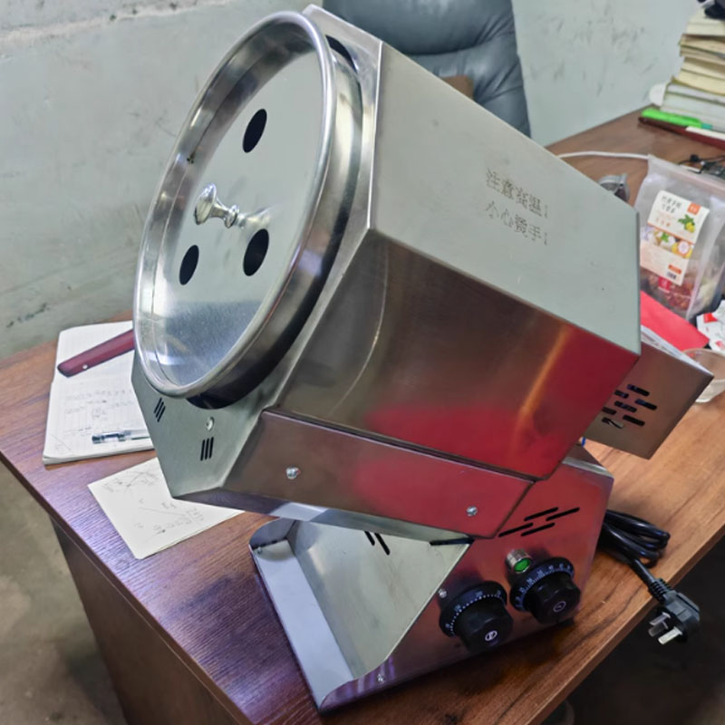 電気ナッツ種子栗ロースターポットナッツ焙煎機