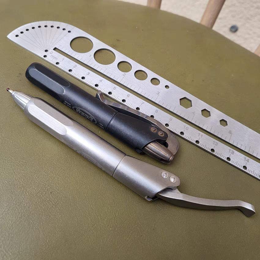 屋外ポータブル EDC マイクロテクノロジーサイフォンデザインチタン合金戦術ペン車緊急ウィンドウブレーカーツール
