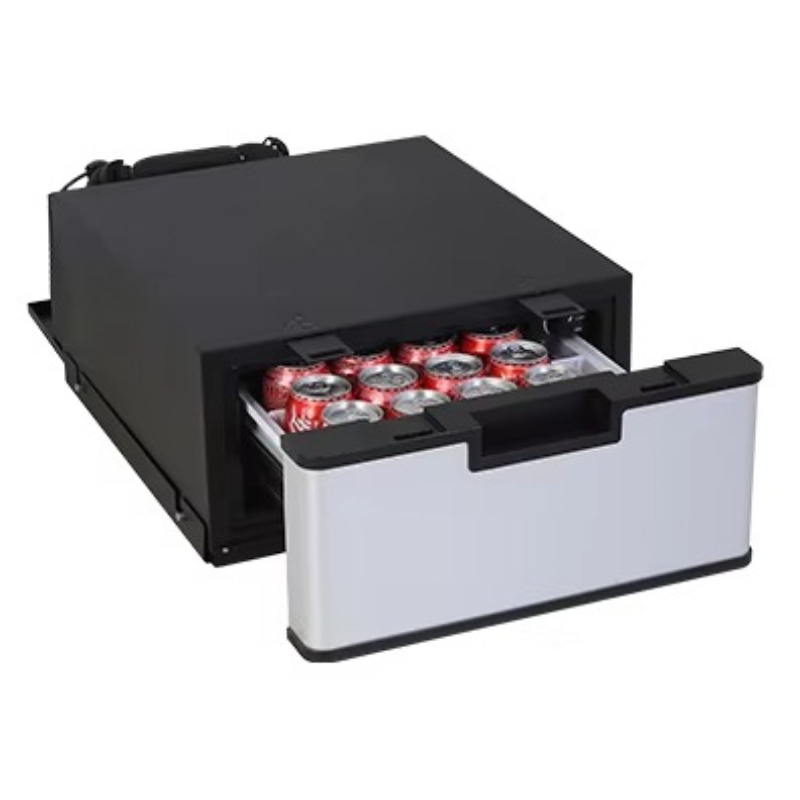 12V 24V 新デザインポータブル屋外使用 23L 引き出し車冷蔵庫冷蔵庫キャラバン用