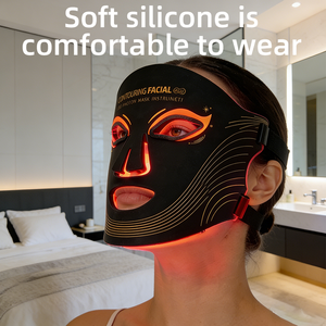 Solara Best-Selling Infrared LED Face Mask, LED Light Therapy Mask