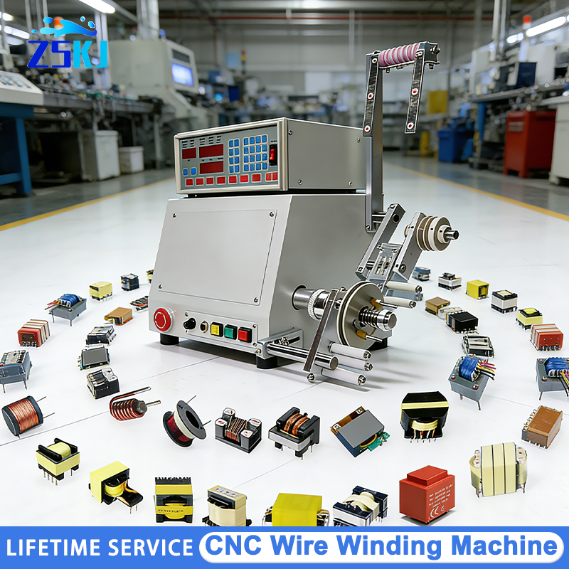 0.03-1.2 ミリメートル CNC 巻線機変圧器自動巻線単軸ブラシレス銅線エナメルケーブルワインダー