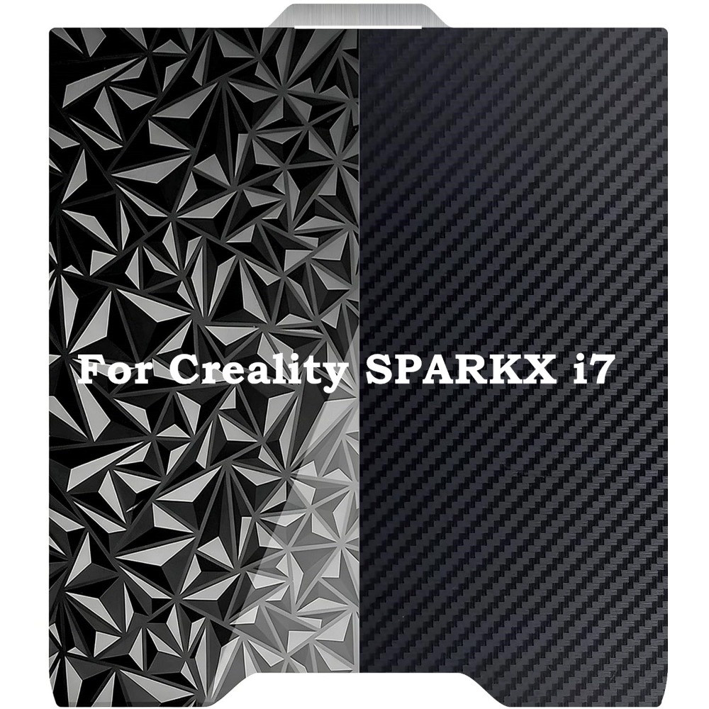 SPARKX i7 ビルドプレート両面滑らかな PET PEO シート Creality SPARKX i7 267 × 301 ミリメートル柔軟なスプリング鋼板ヒートベッド