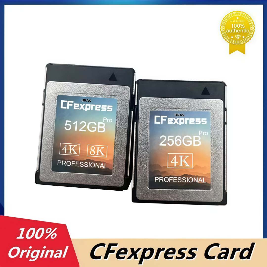 オリジナル CFexpress タイプ B メモリカード 512 ギガバイト 256 ギガバイト 8 K 4 K カメラ富士フイルムキヤノンニコン用