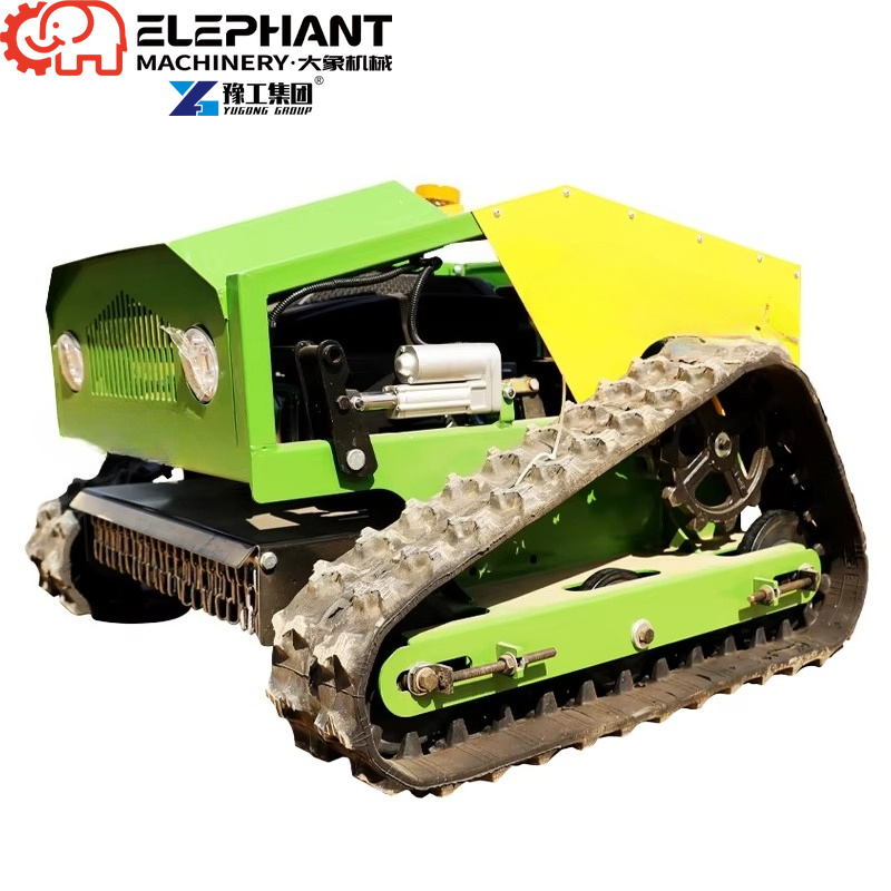 Electric Remote Control Lawn Mower Agricultural Machinery Crawler Household Robot Sickle Bar Lawn Remote Control Lawn Mower