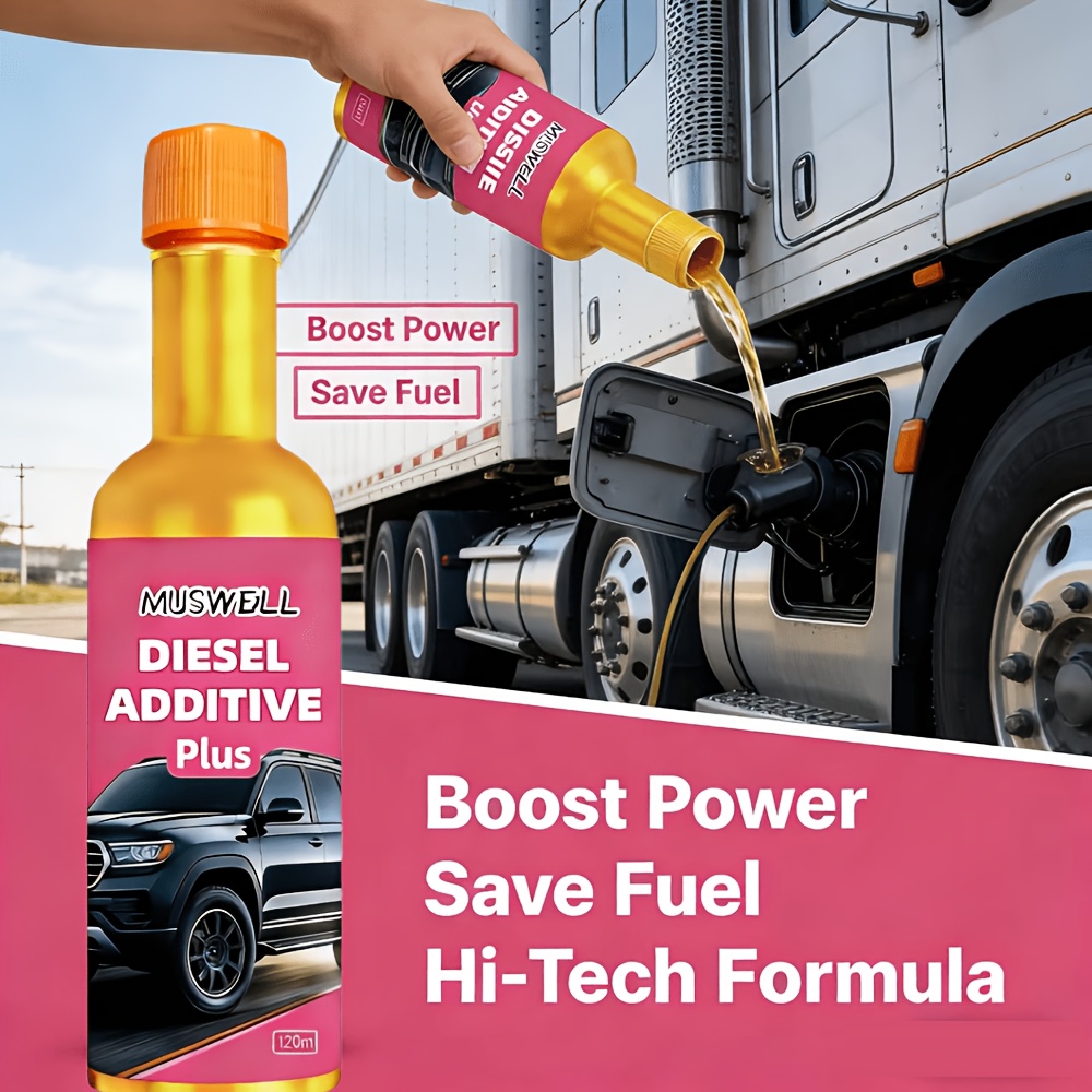 ディーゼル添加剤プラス 出力強度を最大化 セタン価を増加 MPG 燃料を節約 黒煙と排出ガスを削減 ノックピン