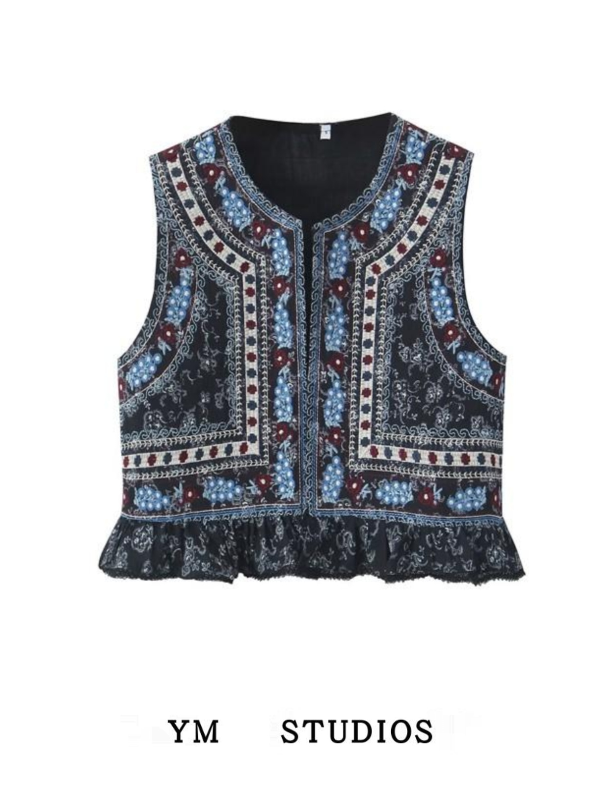 レトロエスニック Sle ヘビー刺繍 ort カーディガン女性の花柄レース Vaion ベスト通勤 Sle ラウンド Ne レギュラー薄い