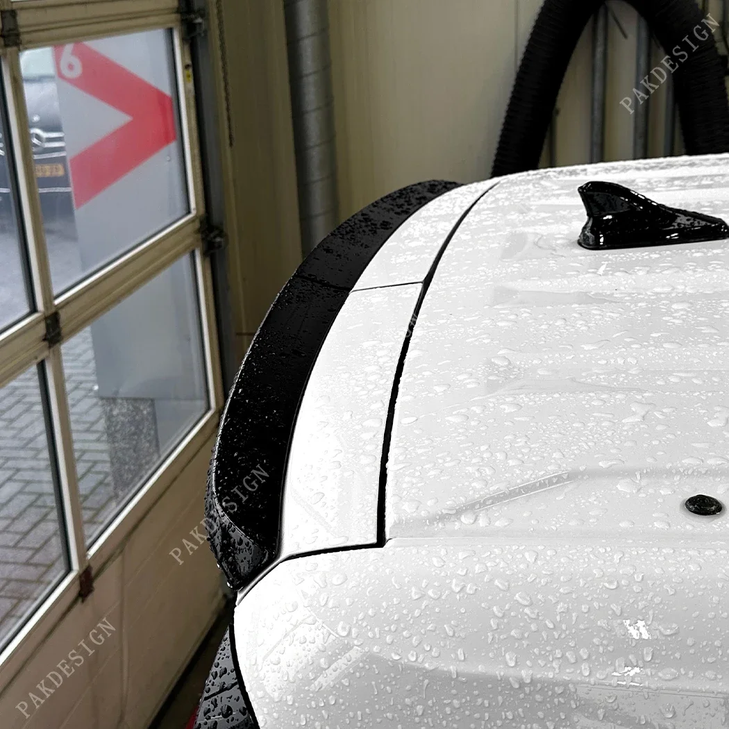 2 個リアルーフスポイラーフォルクスワーゲンキャディ MK5 2020-2025 車のトランクボディキット高品質プラスチックグロスブラックアクセサリーチューニング