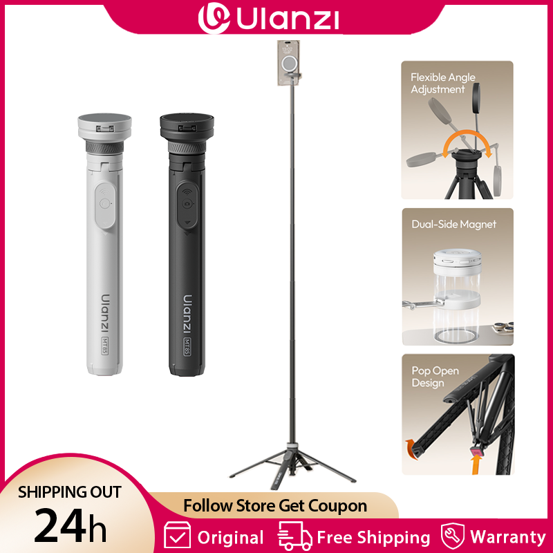 Ulanzi MT85 1.5M Upgrade Magsafe Phone Tripod for Iphone 17 16 15 Android Automatic Tripod Selfie Stick for Smartphone Vlog Live