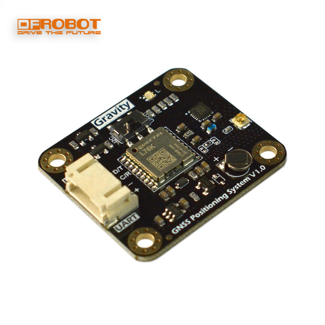 DFRobot Gravity GNSS タイミング測位モジュール I2C UART サポート BeiDou GPS GLONASS システム互換 Arduino ESP32 Raspberry Pi