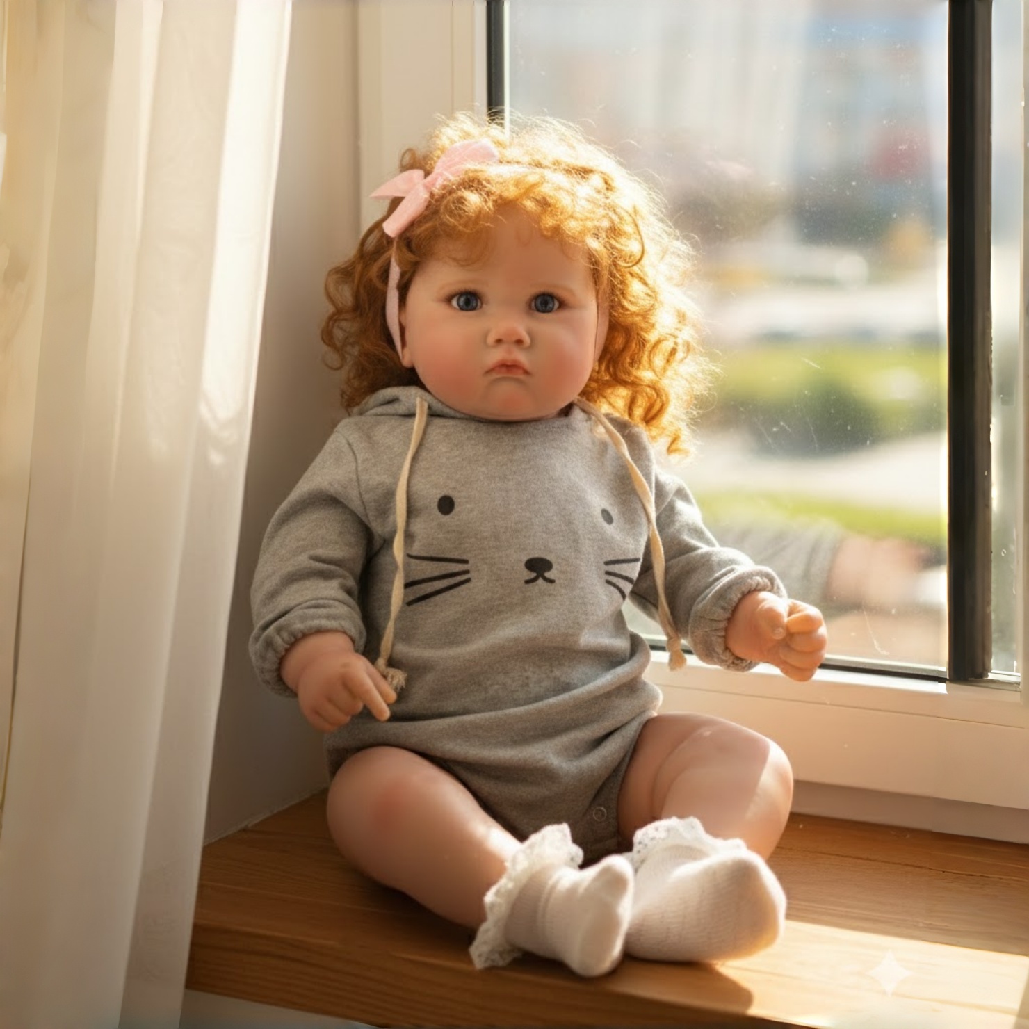 AnjoDoll 65CM Huge Charlotte Reborn Doll Kit Handmade Painted Realistic Vinyl Kits Toy Acessórios Kit Reborn Pеборн Muñecas