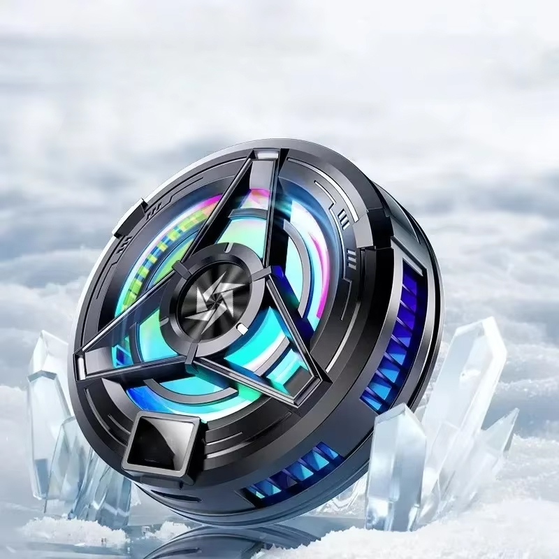 SL17 磁気電話クーラー バッククリップ 2 in 1 ゲームクーラー半導体高速電話冷却ファン IOS Android 携帯電話用