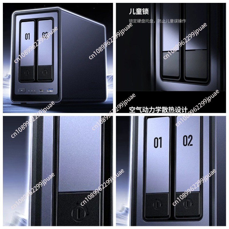 DXP2800 2 ベイ ネットワーク接続ストレージ NAS サーバー 家庭用プライベート クラウド ストレージ