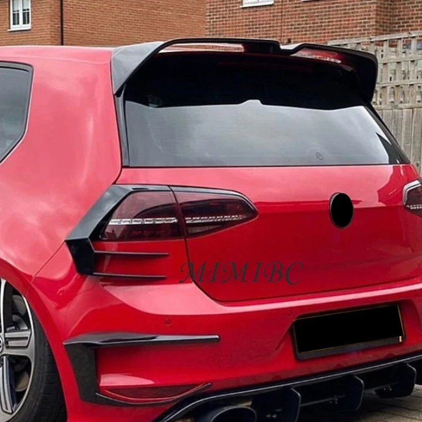 Oettinger スタイルルーフスポイラー 2013 - 2020 フォルクスワーゲン ゴルフ MK7 7.5 GTI R GTD ABS リアスポイラー Aleron ゴルフ 7
