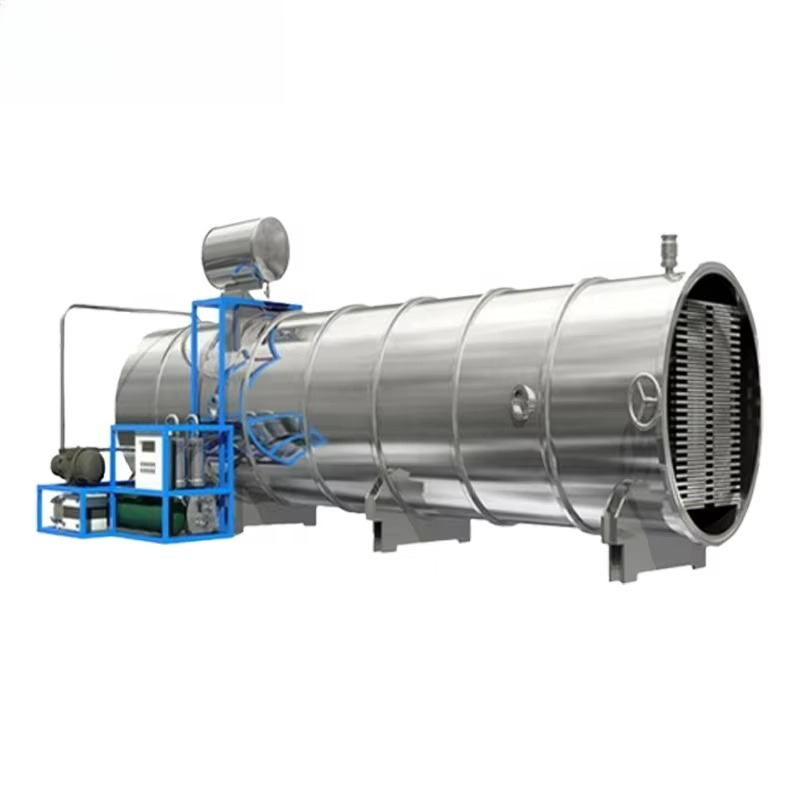 Customized Automatic PLC Food Fruits Vegetables Industrial Commercial Vacuum Lyophilization Freeze Dryer