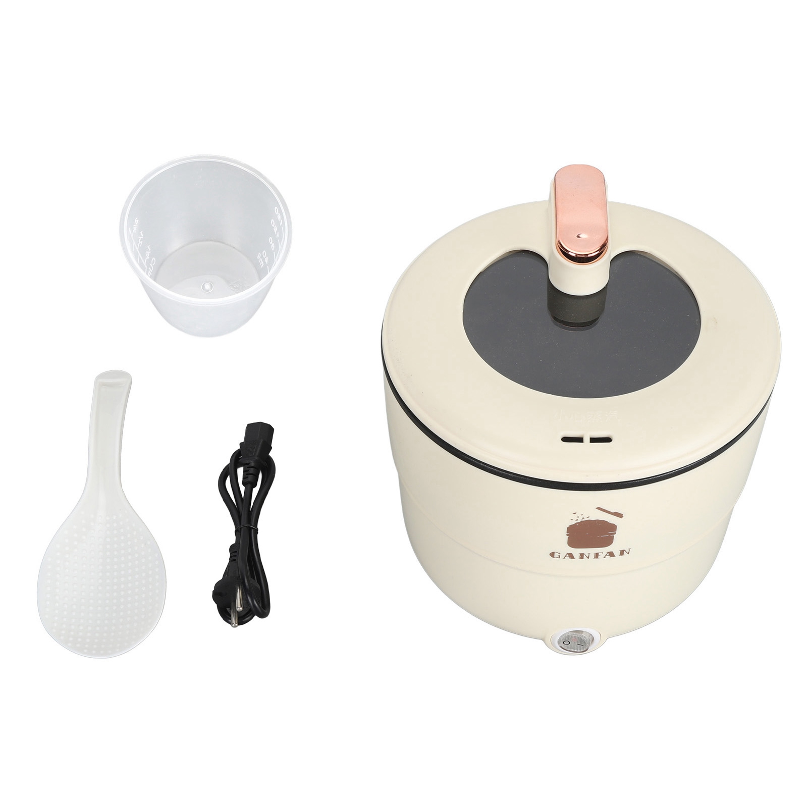 電気炊飯器多機能 1.8L 二層抗火傷アンチスティック電気調理鍋麺スープ煮込み用