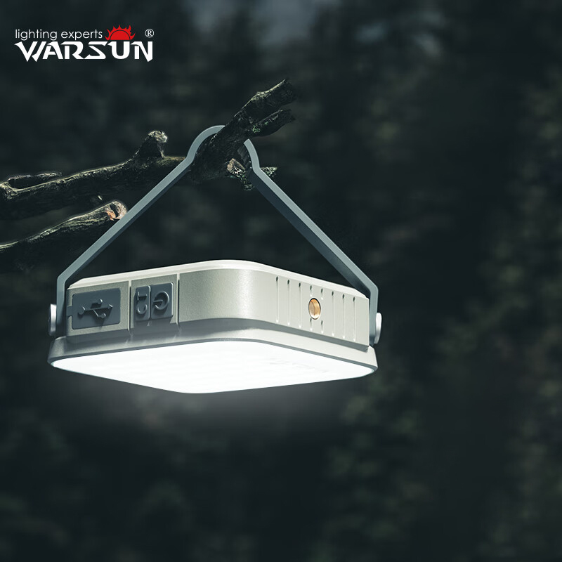 Warsun キャンプライト SMD 充電式屋外吊り下げライトポータブル補助光作業メンテナンス照明
