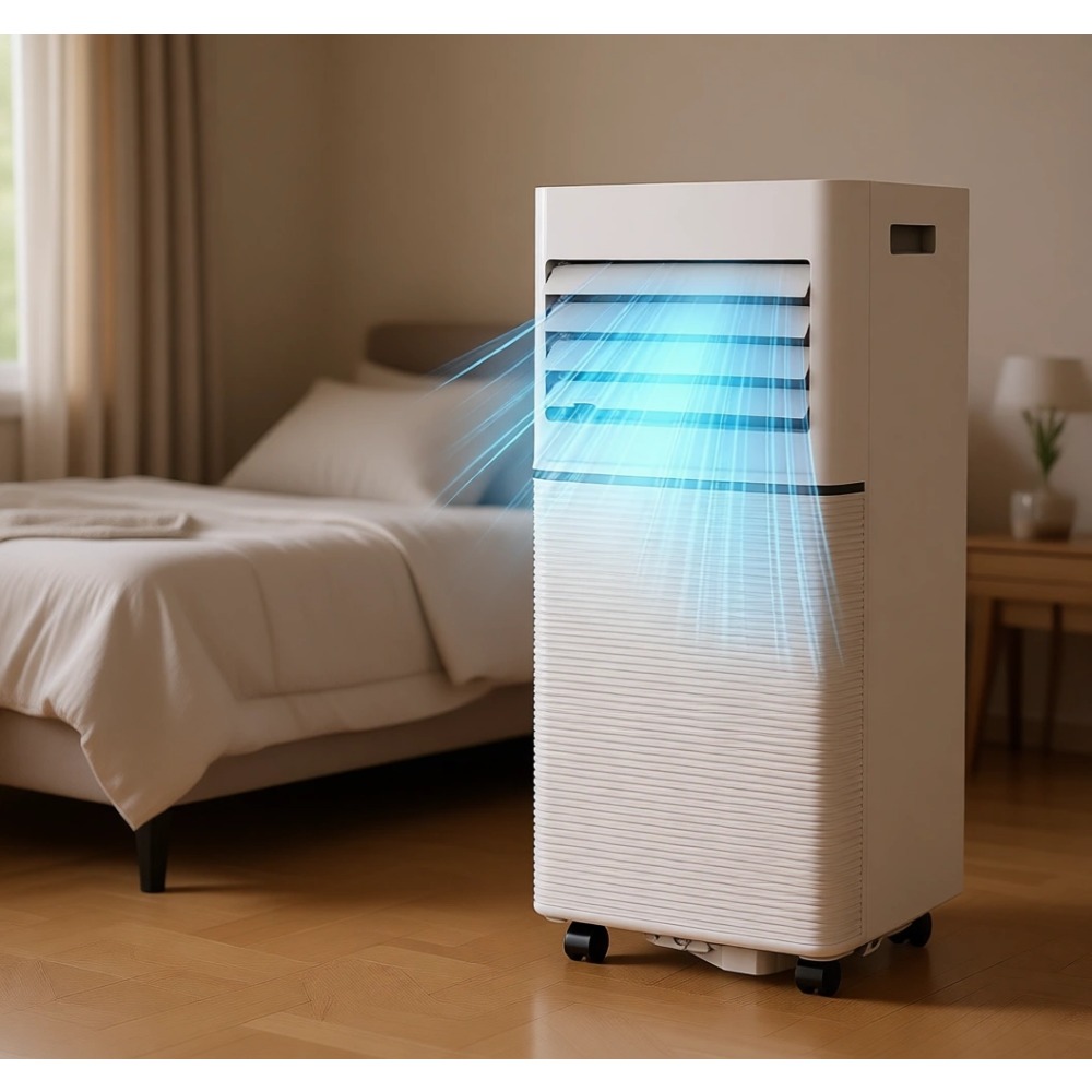 8000 BTU 除湿器付き 3-in-1 ポータブル エアコン
