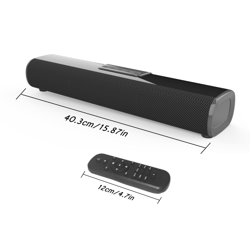 50 ワットハイパワー Bluetooth スピーカーサポート HDMI 同軸アーク USB 入力再生テレビサウンドバーステレオホームシアターサブウーファーリモコン付き
