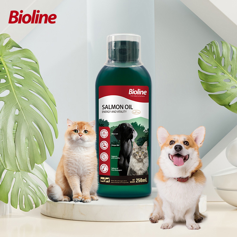 Bioline 犬用サーモンオイル フィッシュオイル 250ml