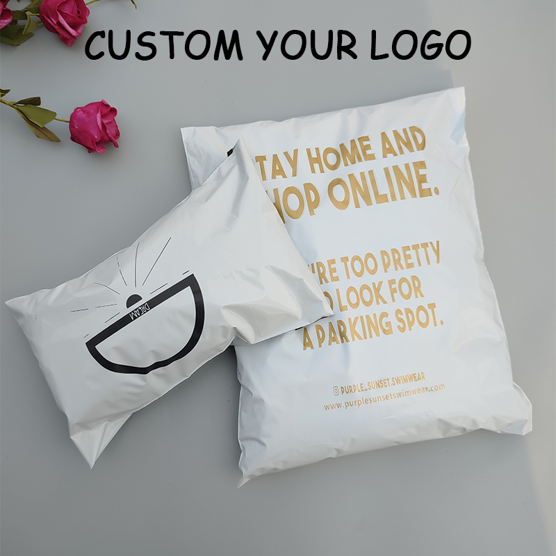 Custom shipping envelopes Clothing Tshirt/Hoodie packing bags Mailing Bags Self sealing Bags Custom Printed Logo mailer