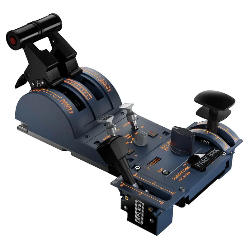 WINWING フライトシミュレーター URSA MINOR 32 メタルスロットル/32 PAC 空力構成メタルパネル X-Plane MSFS 用